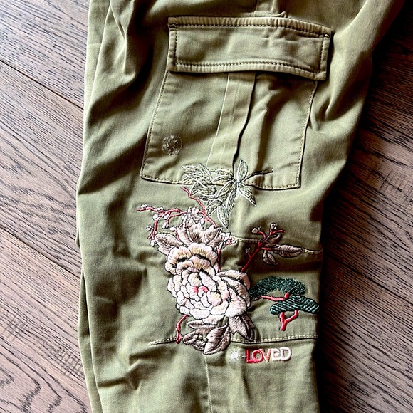 Cambio embroidered distressed jeans - Picture 5 of 7